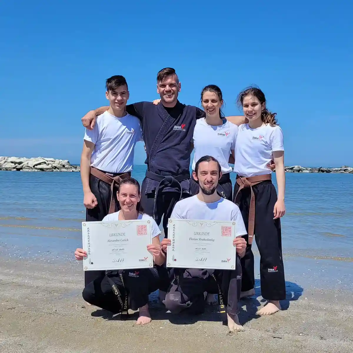 www.itokai.at - Itokai Kampfkunstschule Carich - Kickboxen Black Belt Prüfung Mai 2023